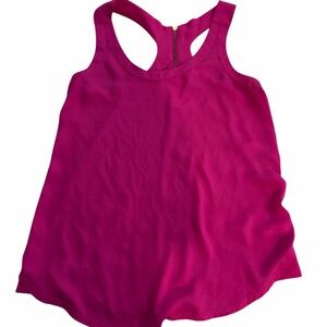 Express Bold Pink Racerback Tank Top Size  XS